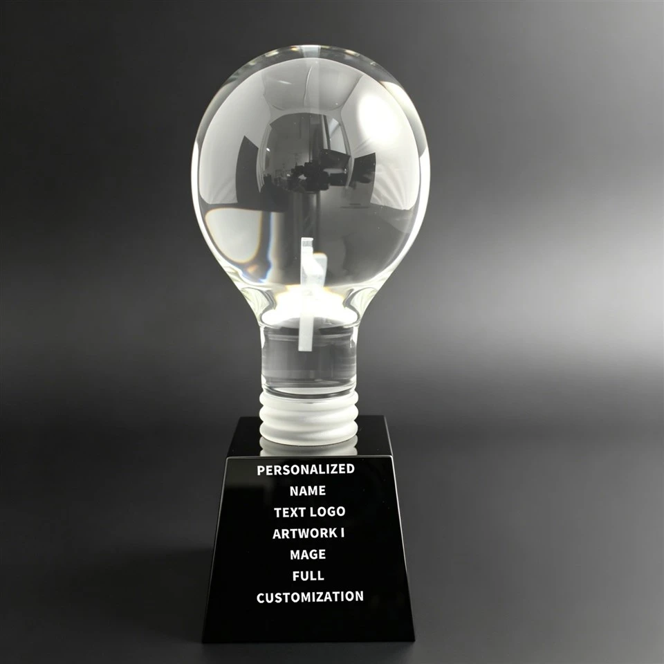 Clear Bulb Black Base Corporate Award best